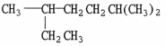 Provide an acceptable name for the alkane shown below.  