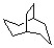 Which of the following describes the compound below?   A)  bridged bicyclic B)  fused bicyclic C)  spiro bicyclic D)  bridged tricyclic