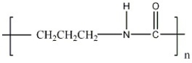 Is the polymer shown an addition polymer or a condensation polymer?  
