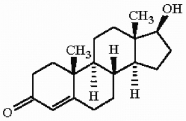 Which of the following terms best describes the compound below?   A)  a sesquiterpene B)  a steroid C)  a protein D)  a cephalin E)  an essential oil