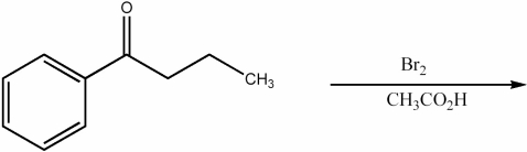Provide the major organic product of the following reaction.  