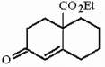 Provide the sequence of synthetic steps necessary to convert cyclohexanone into the compound shown below.  