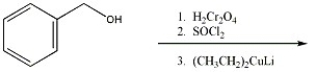 Provide the major organic product in the reaction shown below.  