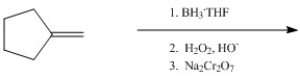 Provide the major organic product of the reaction shown below.  