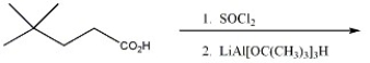Provide the major organic product of the reaction shown below.  
