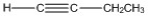How many carbon-carbon s bonds are present in the molecule shown?   A)  1 B)  2 C)  3 D)  4 E)  5