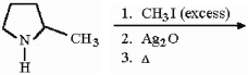 Provide the structure of the major organic product in the reaction below.  