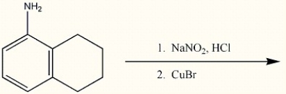 Provide the major organic compound in the following reaction.  