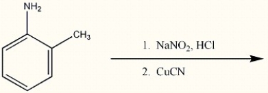 Provide the major organic compound in the following reaction.  