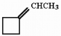 Provide the single reagent necessary for the conversion of cyclobutanone to the compound shown below.  