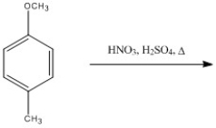 Provide the major organic product of the following reaction.  