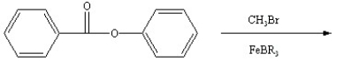 Predict the two major products from the following reaction. (Mark all correct responses.)     A)      B)      C)      D)      E)    