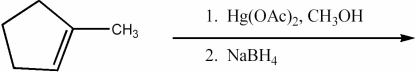 Provide the major organic product of the following reactions.  