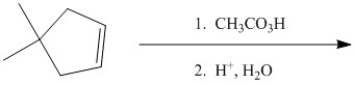 Provide the major organic product of the following.  