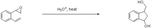 Use arrows to show correct electron flow in the mechanism for the reaction below. Include all intermediate structures correctly drawn with formal charges.  