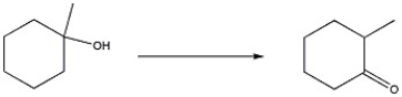 Provide the reagents necessary to carry out the multistep synthesis shown below.  