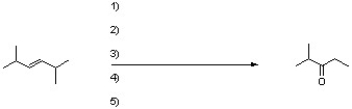 Complete the following reaction by filling in the necessary reagents.  