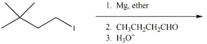 Provide the major organic product of the reaction below.  
