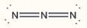 Assign the correct formal charge to each nitrogen atom in the following Lewis structure.  