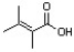 Which of the following condensed formulas correctly represents the line-angle structure shown below?   A)  CH(CH<sub>3</sub>) <sub>2</sub>CH(CH<sub>3</sub>) CO<sub>2</sub>H B)  C<sub>2</sub>(CH<sub>3</sub>) <sub>3</sub>CO<sub>2</sub>H C)  (CH<sub>3</sub>) <sub>2</sub>CC(CH<sub>3</sub>) CO<sub>2</sub>H D)  C(CH<sub>3</sub>) <sub>2</sub>C(CH<sub>3</sub>) CH<sub>2</sub>CO<sub>2</sub>H