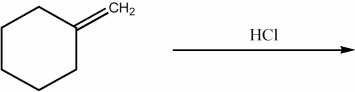 Provide the structure of the major organic product of the reaction below.  
