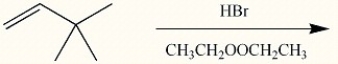 Draw the major organic product generated in the reaction below. Pay particular attention to regio- and stereochemical detail.  