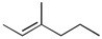 Which one of these alkene would be likely to experience a carbocation rearrangement when treated with aqueous acid? A)    B)    C)    D)  None of these would undergo a rearrangement.