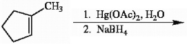 Draw the major organic product generated in the reaction below. Pay particular attention to regio- and stereochemical detail.  
