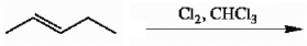 Draw the major organic product generated in the reaction below. Pay particular attention to regio- and stereochemical detail.  