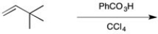 Draw the major organic product generated in the reaction below. Pay particular attention to regio- and stereochemical detail.  