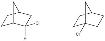 What is the structural relationship between the two molecule shown below?   A)  constitutional isomers B)  enantiomers C)  diastereomers D)  conformational isomers E)  not isomers