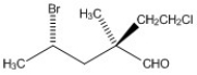Label each asymmetric carbon in the compound below as R or S.  