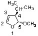 Which of the following configurations corresponds to the structure below?   A)  (4R, 5R)  B)  (4R, 5S)  C)  (4S, 5R)  D)  (4S, 5S) 
