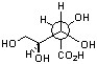 Translate the structure below to a Fischer projection.  