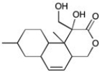 One of the stereoisomers of the following oblongolide structure is a natural product isolated from a fungus and has been found to contain antiviral and cytotoxic activities (J. Nat. Prod. 2010, 55) . How many stereoisomers exist for this structure?   A)  6 B)  12 C)  32 D)  64