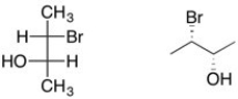 Would a 50/50 mixture of the two compounds below be optically active? Briefly explain your answer.  