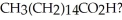 How would you prepare CH<sub>3</sub>(CH<sub>2</sub>)<sub>14</sub>CH<sub>2</sub>Br from palmitic acid,  