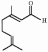 Geranial is shown below. How many isoprene units can be found in this compound?   A)  1 B)  2 C)  3 D)  4 E)  5