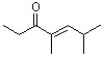 Show how the following compound can be synthesized using an Aldol Condensation reaction.  