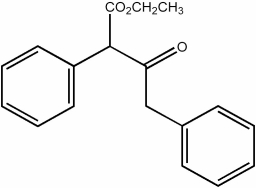 Provide the structure of the ester that would undergo self-condensation to yield the    shown below.  