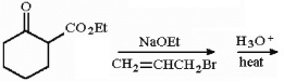 Provide the major organic product of the reaction shown below.  