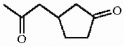 Provide a synthesis of the compound shown below from cyclopent-2-en-1-one and acetoacetic ester.  