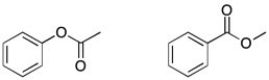 Using <sup>1</sup>H NMR, how would you tell the two esters apart?  