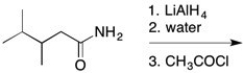 Predict the major organic product from the following reaction.   A)  carboxylic acid B)  ester C)  nitrile D)  2° amide