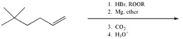 Provide the major organic product of the reaction shown below.  