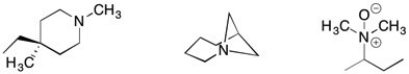 Circle all of the following structures that can be resolved into pure enantiomers.  