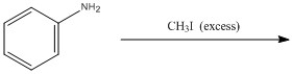 What compound results from the reaction below?   A)  imine B)  amide C)  primary amine D)  quaternary ammonium salt E)  nitrous acid