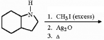 Provide the structure of the major organic product in the reaction below.  