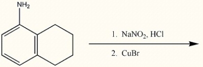 Provide the major organic compound in the following reaction.  