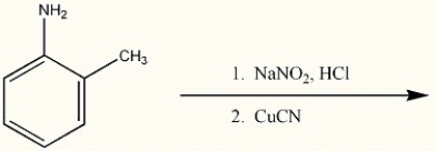 Provide the major organic compound in the following reaction.  
